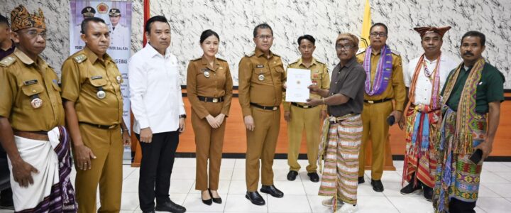 Warga Desa Oeltua Bertemu Bupati Kupang Minta Pemekaran jadi Desa Binlaka